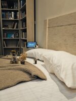 Signature Aesthetic Pinstripe Sheet Set | Premium Luxury White & Blue Linens | Soft Minimalist Bedding for Modern Decor - Image 2