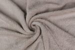 Taupe Colore GRS Sustainable Bath Towel (70 × 140 cm, 600 GSM) - Image 3