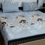 Premium Printed Double Bedsheet – Soft & Stylish for Everyday Comfort - Image 2