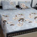Premium Printed Double Bedsheet – Soft & Stylish for Everyday Comfort - Image 2