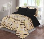 Luxury 6 Piece King Size Comforter Set – 100% Pure Cotton | Premium Quilted Bedding - Image 3