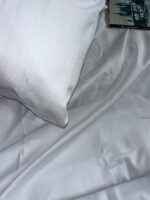 Pure White Premium Bedsheet Set – Crisp, Minimal & Hotel-Inspired Comfort - Image 2